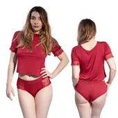 Napoli coton ROUGE L/XL