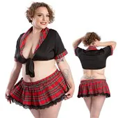 L'écoliere Top & Jupe - Costume