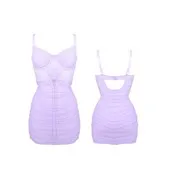 Lison Mauve - 2/3XL ARRET