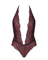 Adele Body ouvert Dentelle ROSE