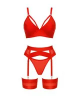 Agathe Ensemble ROUGE - 2/3XL