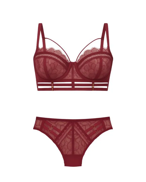 Ninon - Soutien gorge ROUGE