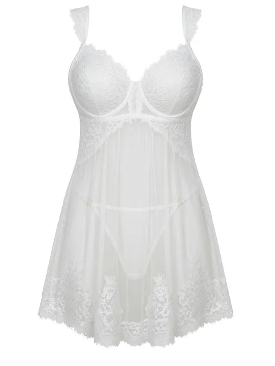 Romantica Nuisette BLANC