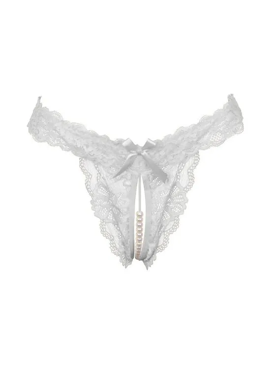 Nacr&eacute; String BLANC