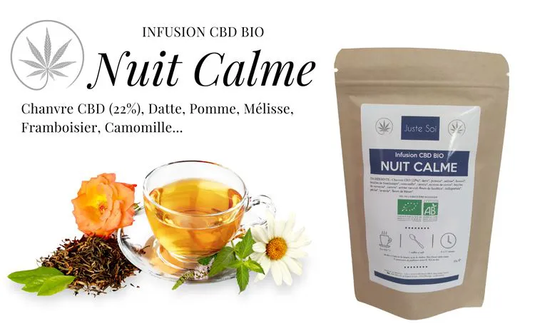 Infusions CBD - Nuit Calme