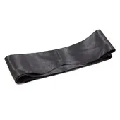 Dark line - Bandeau satiné noir