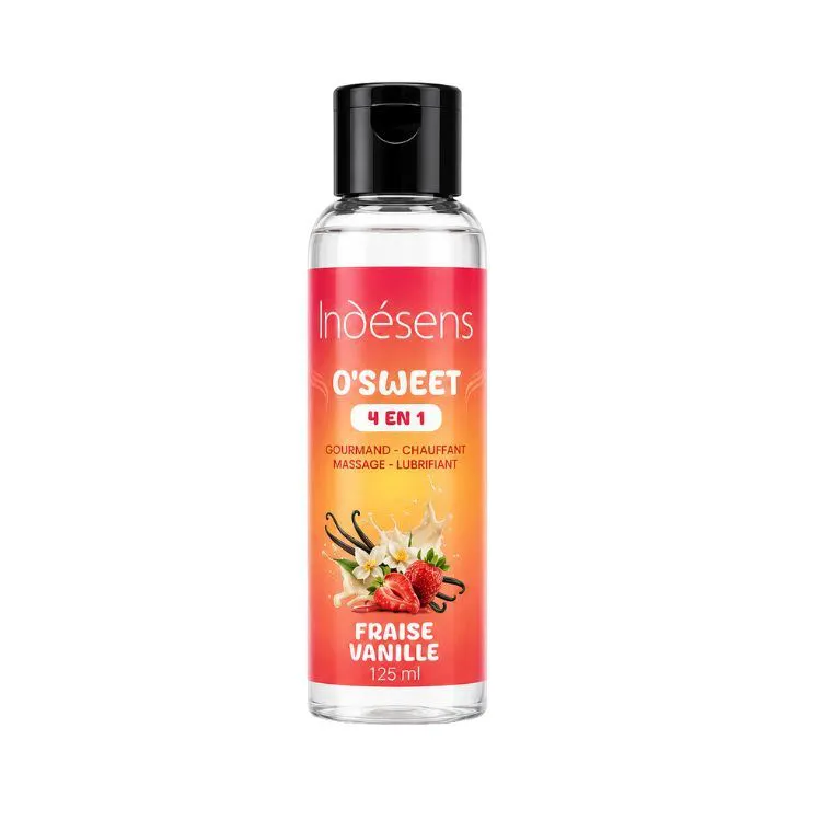 Indesens - O'Sweet 4en1 - Fraise Vanille