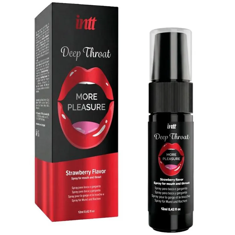 Intt Deep Throat Spray - Fraise