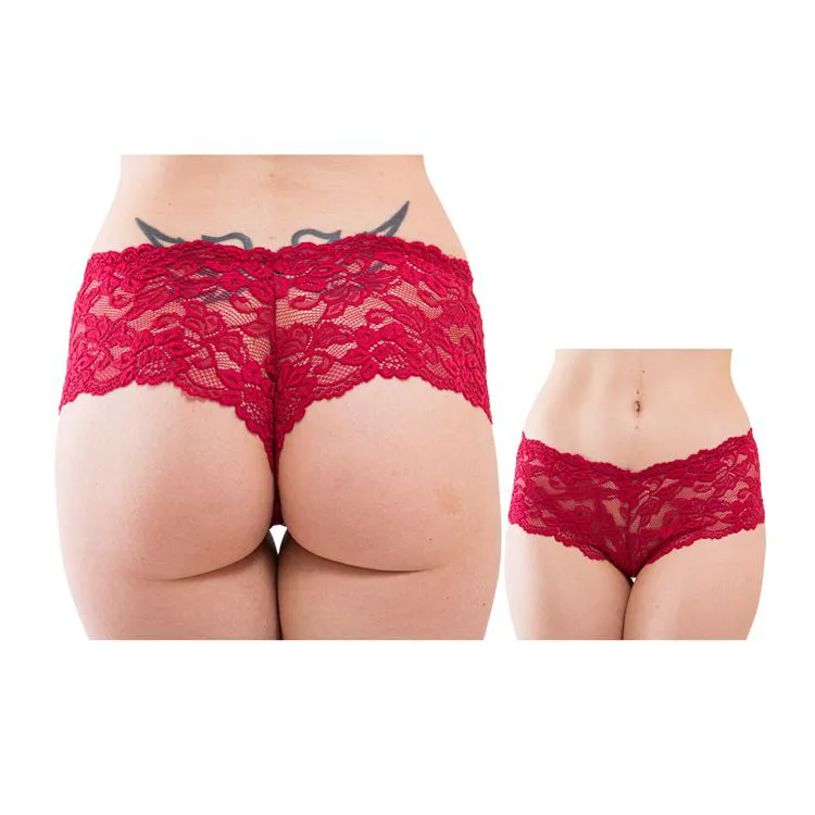 Abby Shorty Rouge 6/7XL