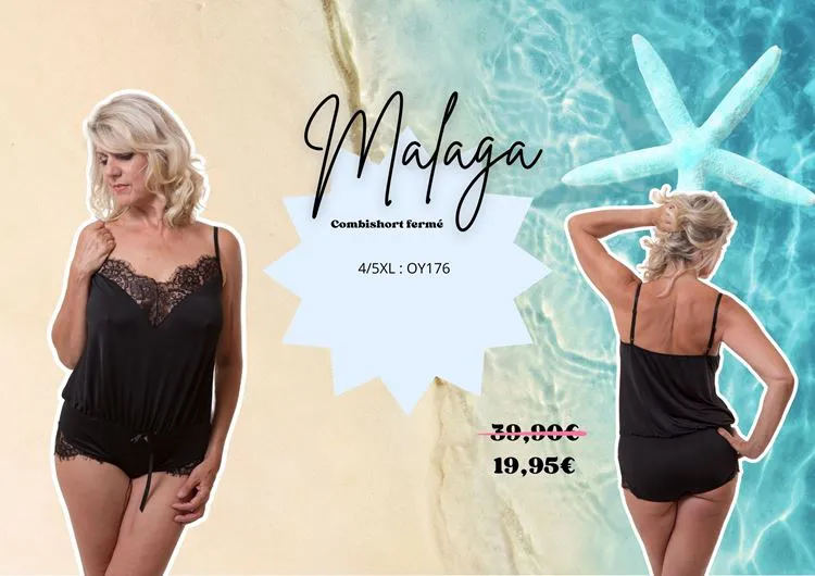 Malaga - Taille: 4XL/5XL - SOLDES