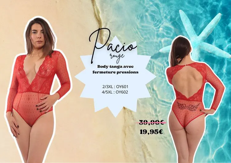 Pacio Rouge - 4/5XL - SOLDES