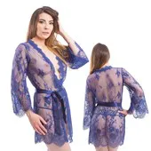Nibilo peignoir Bleu S/M