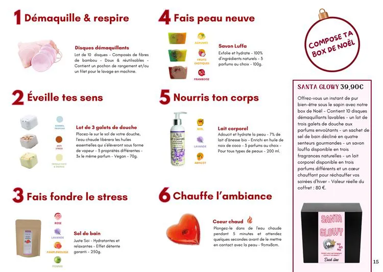 Coffret Santa GLOWY