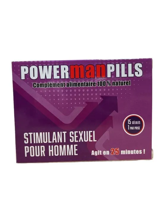 PowerMan Pills 15 Gellules