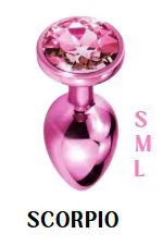 SCORPIO - Plug Metal Rose M