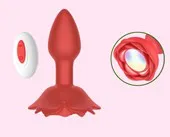 ROSALIE - Plug Rose Rouge Lumineux