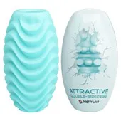 Attractive - Masturbateur Double Face Bleu  3