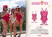Kidoti body FUSHIA - 4/5XL 2
