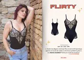 Flirty - Body noir dentelle 2