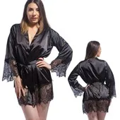 Gerone Noir - Peignoir 1