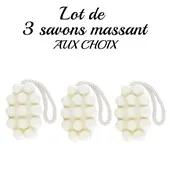 Lot de 3 - Savon Massant