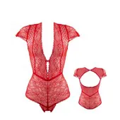 Lovebila - Body coeur rouge